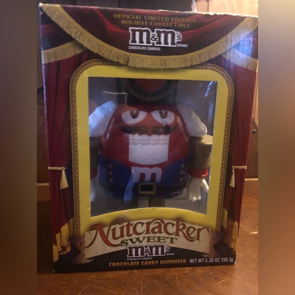 Nutcracker Sweet M&M candy dispenser. Limited Edition. Vintage